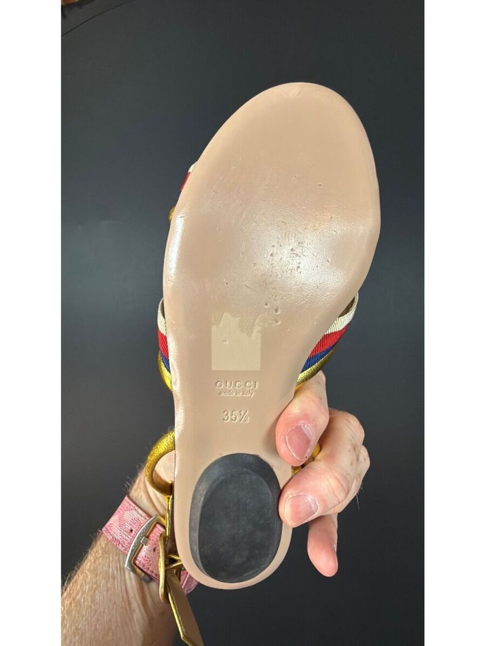 Gucci Sylvie Flats Size 35.5 - Picture 6 of 7